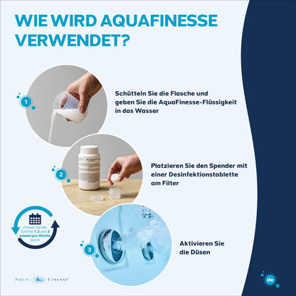 AquaFinesse® Wasserpflege Watercare Box mit ChlorTabs